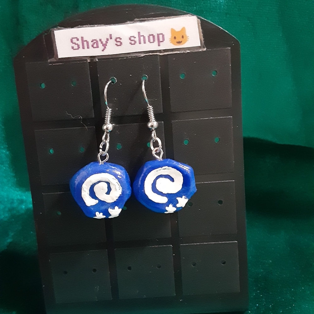 Animal crossing fossil earrings